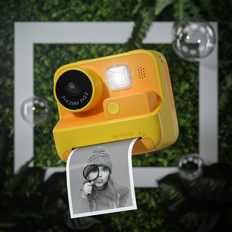 WOWKIDS K27 Kids Instant Print Camera with Flashlight