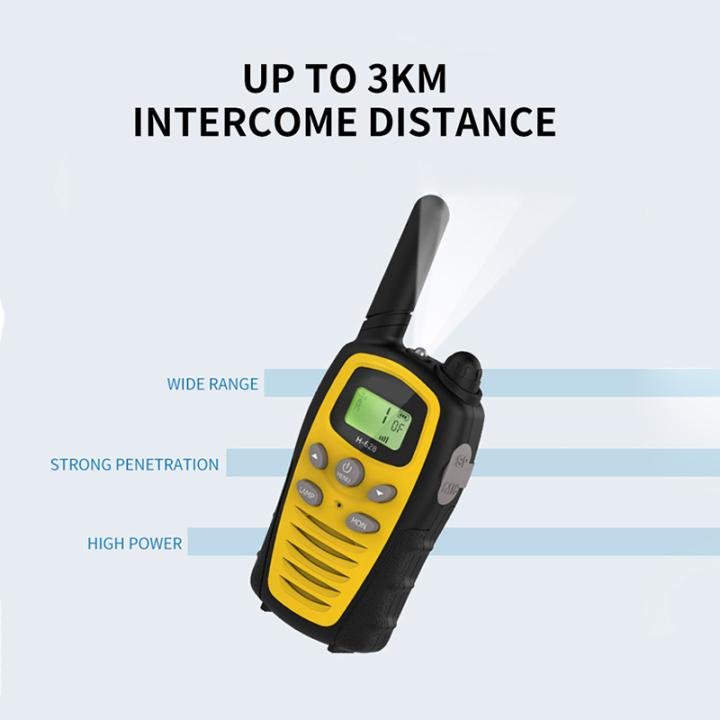 Wowkids MS-H628 Walkie Talkie - Durable, Long-Range Communication for Kids & Adults
