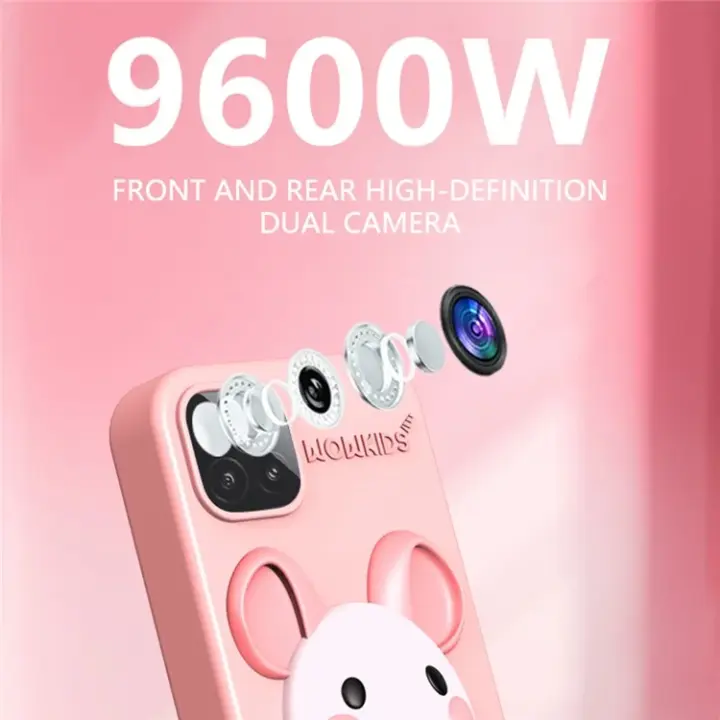 WOWKIDS P1 Plus Kids Mobile Phone Toy - Pink