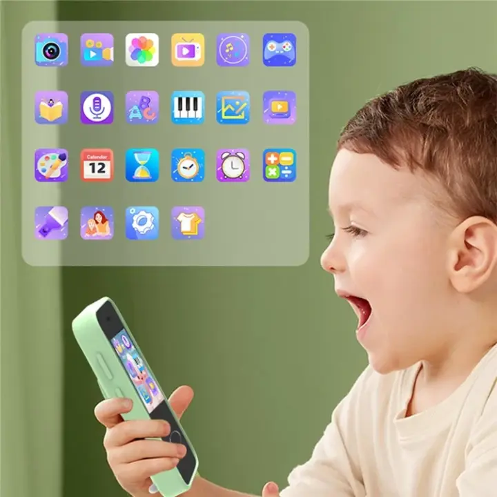 WOWKIDS P1 Plus Kids Mobile Phone Toy - Green