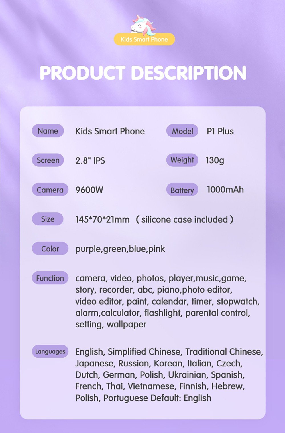 WOWKIDS-P1-Kids-Mobile-Phone-Toy-Purple-525441-14