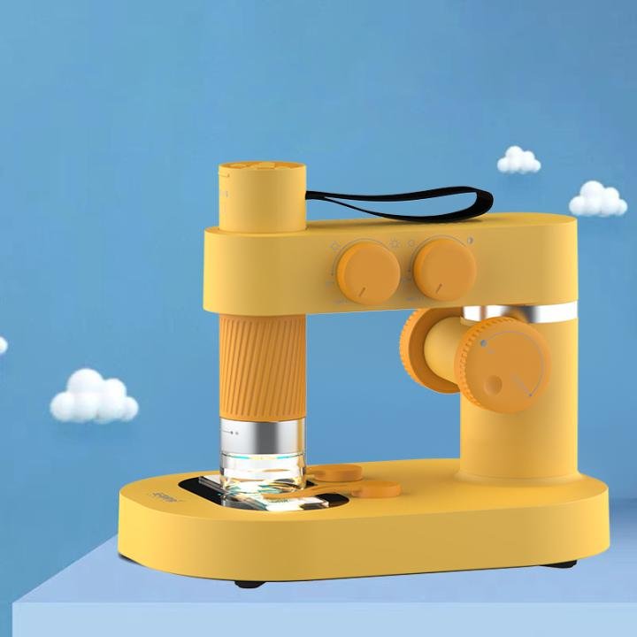 Wowkids WS-M04 Smart Microscope - 1-400X Magnification, HD Image Capture, Wi-Fi Connectivity