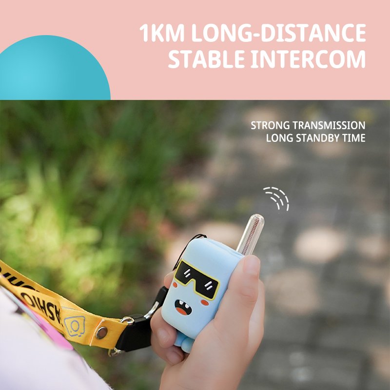 Wowkids XJ16 Walkie Talkie for Kids - Long-Range, Durable, and Fun Communication