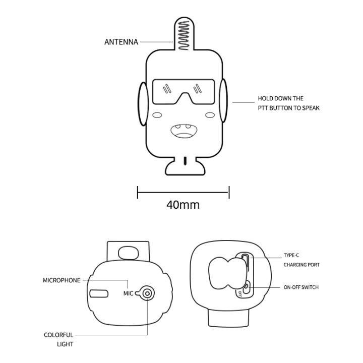 Wowkids XJ16 Walkie Talkie for Kids - Long-Range, Durable, and Fun Communication